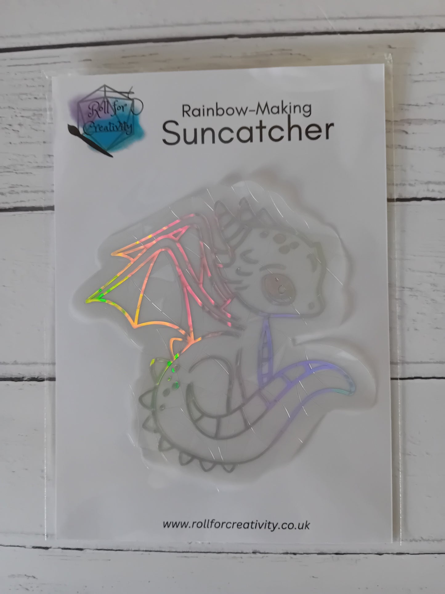 Cute Dragon Suncatcher Sticker - Perfect for Chinese Year of the Dragon