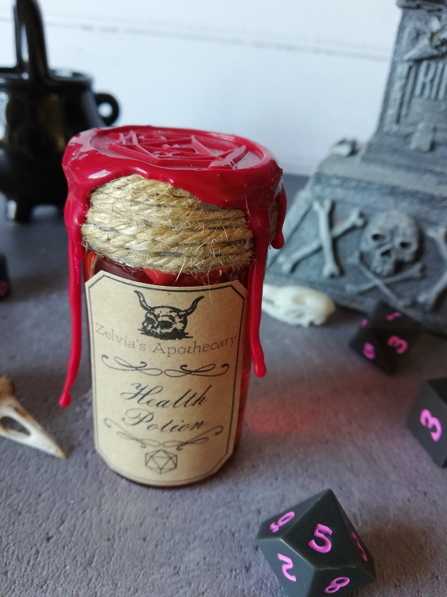 Health Potion - Floating Dice Potion