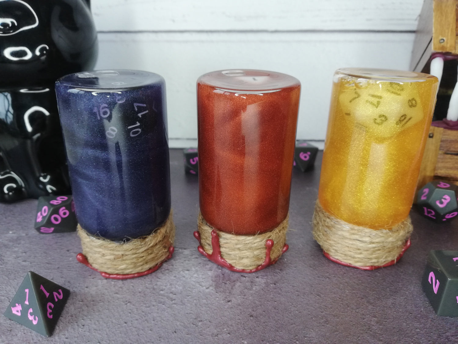 Floating Dice Potions