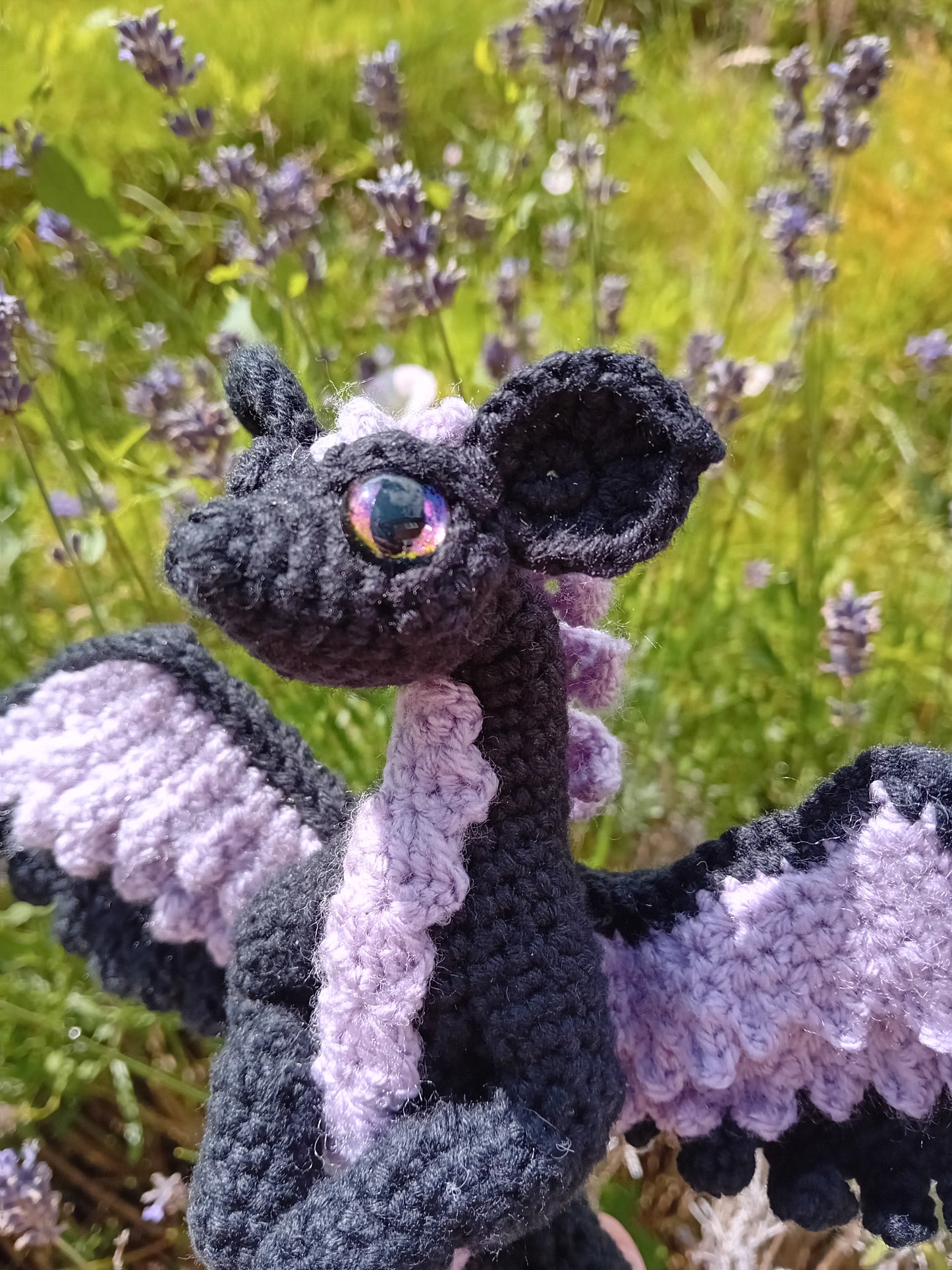 Customisable Crochet Dragon - Poseable Dragon Sculpture