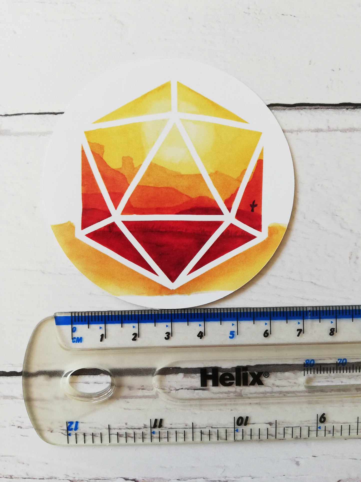 Desert D20 sticker