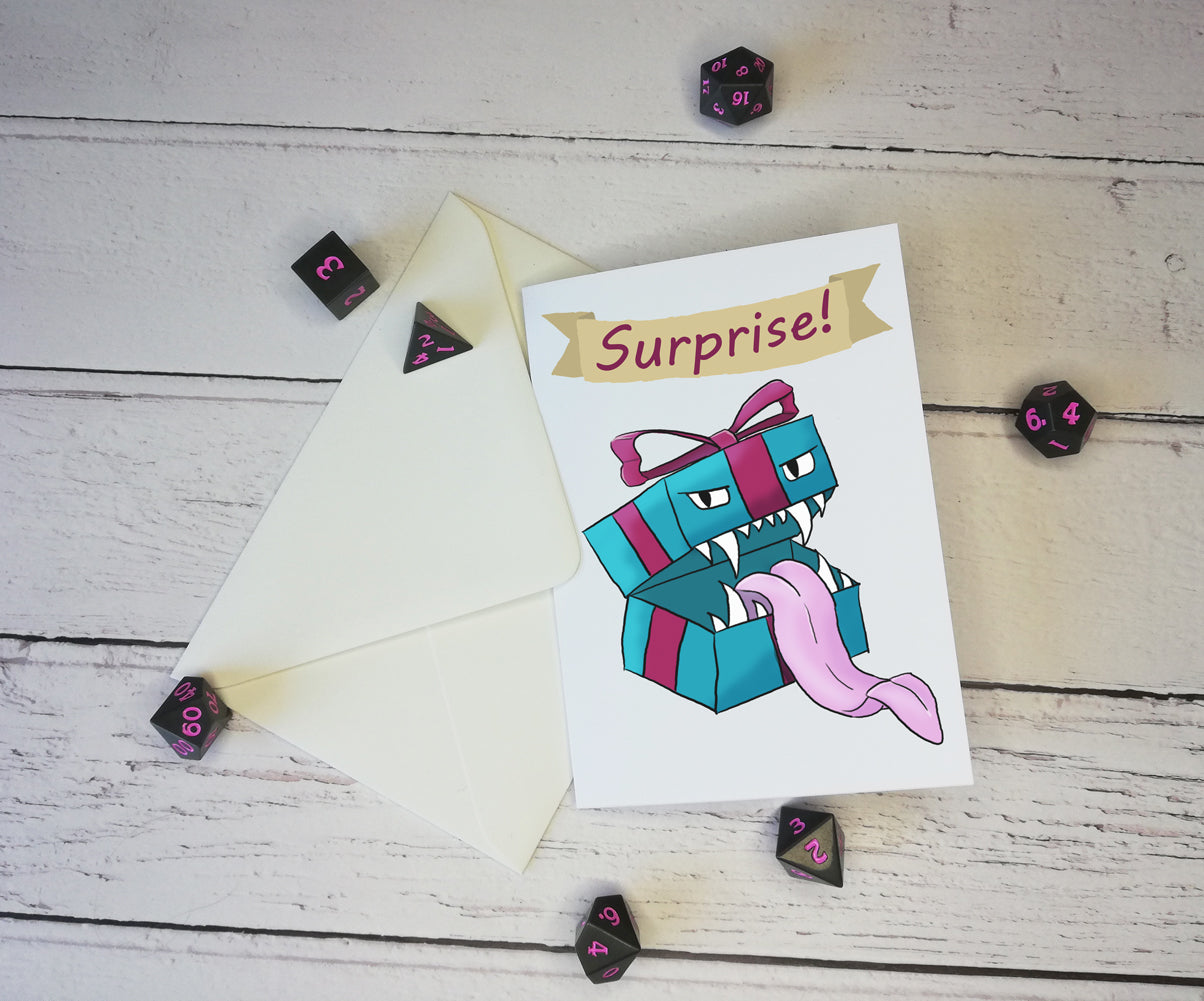 Mimic Surprise! - A6 Card